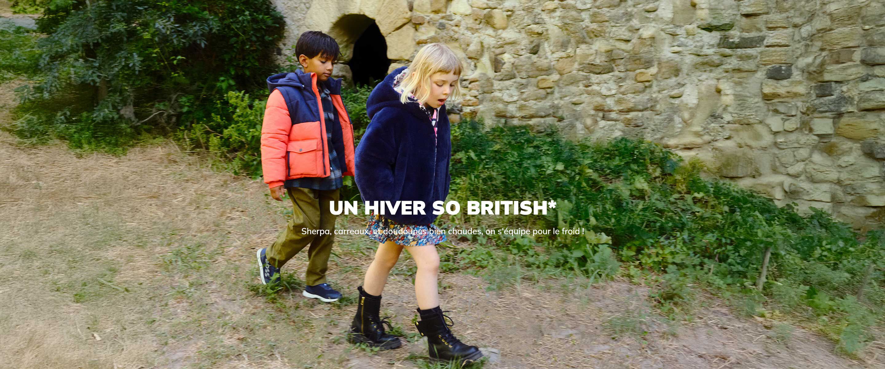 Les nouvelles collections automne hiver 2025 de vêtements pour enfants chez Kids around