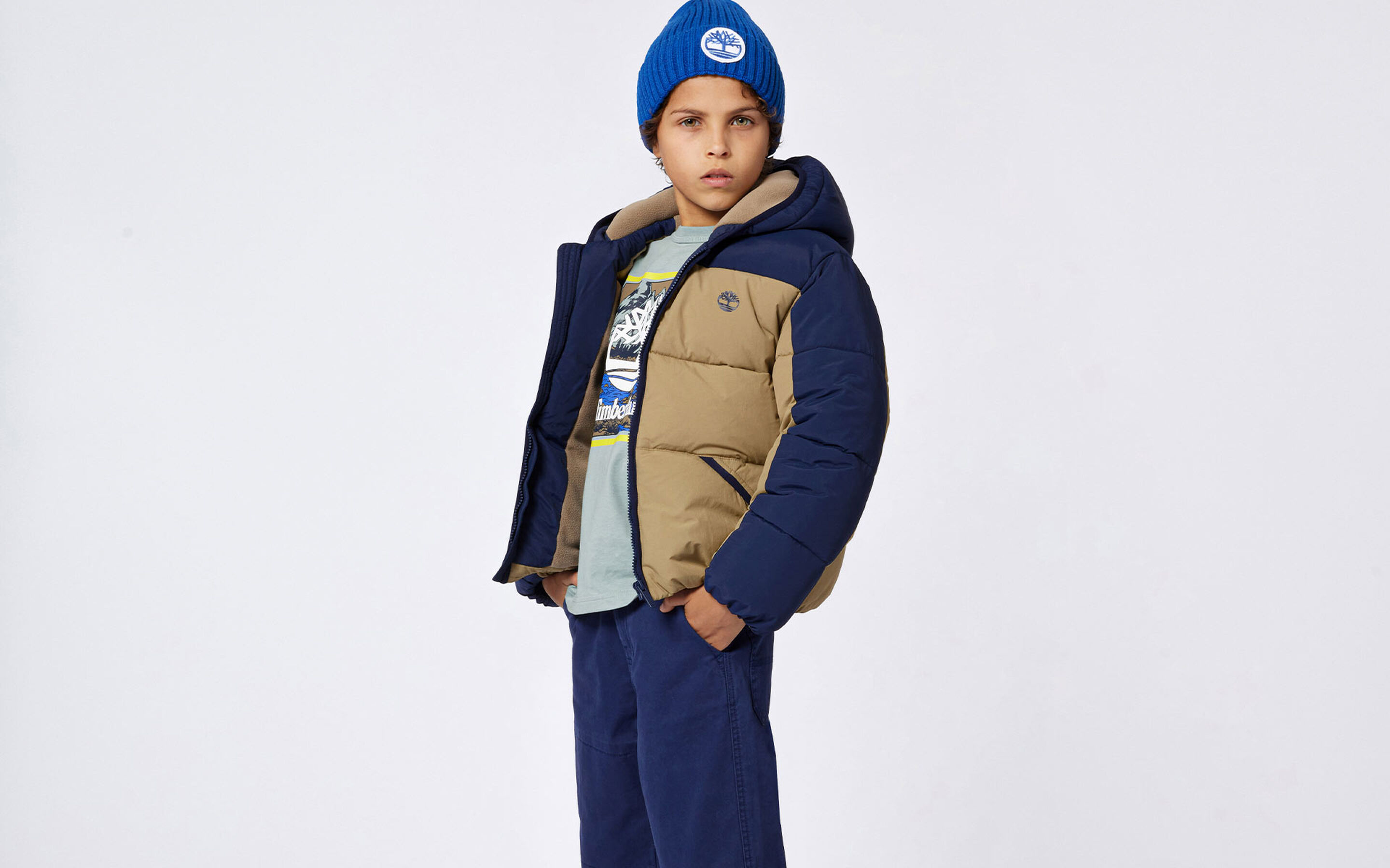 Vêtements et Accessoires pour enfants de la marque Timberland