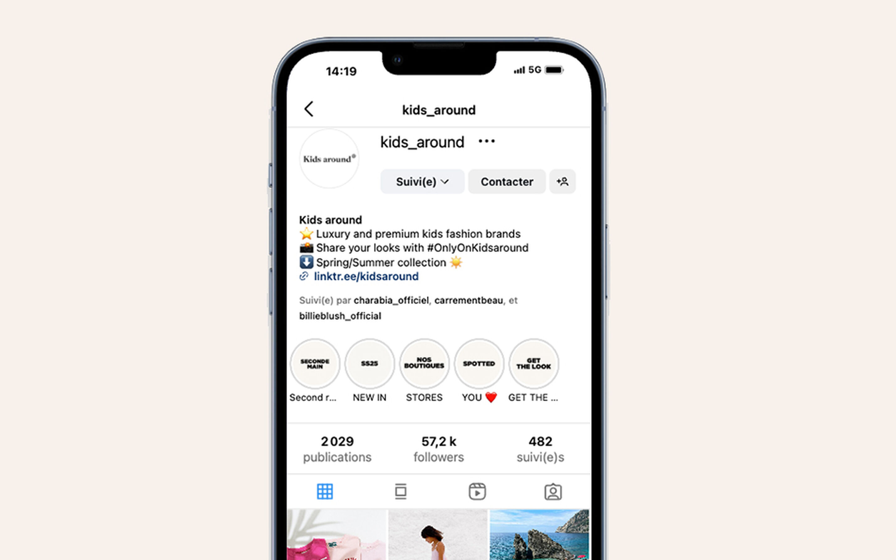 vêtements pour enfants instagram kids around