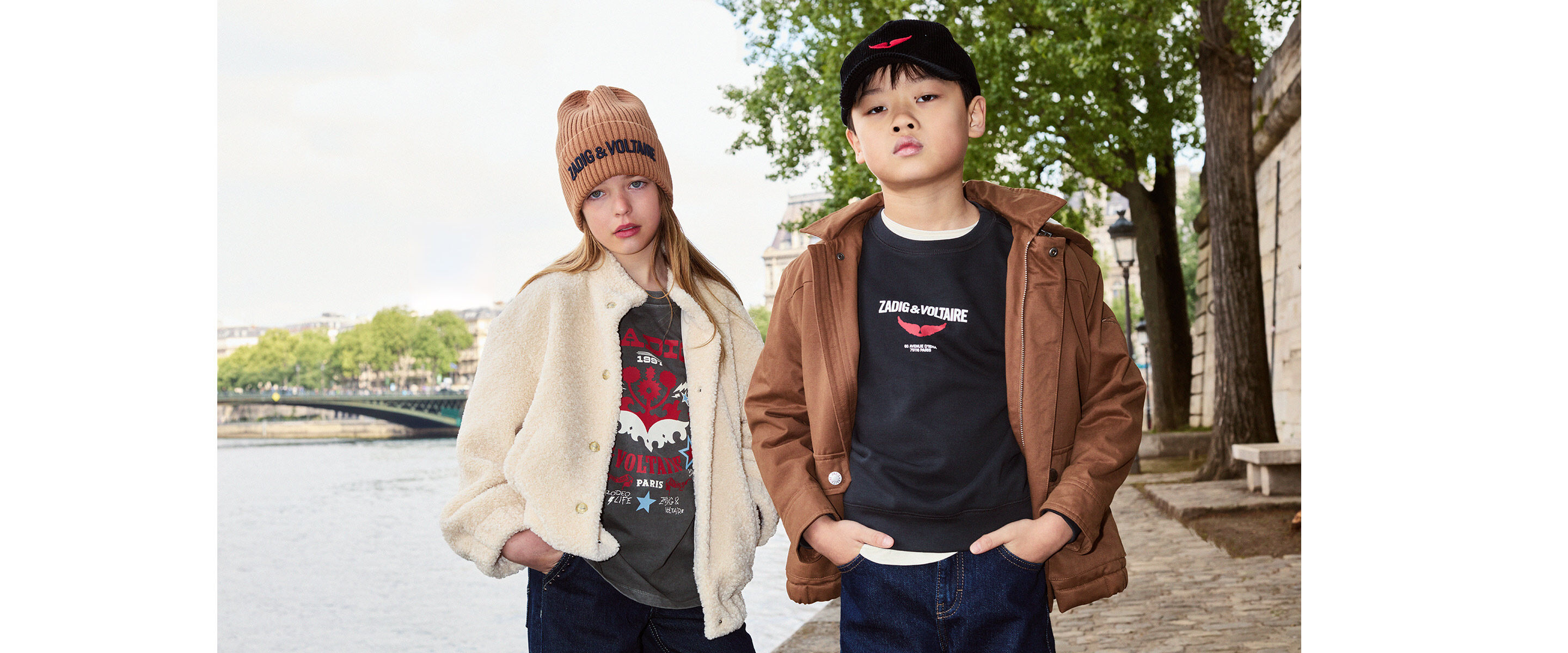 Vêtements et Accessoires pour enfants de la marque Zadig&Voltaire