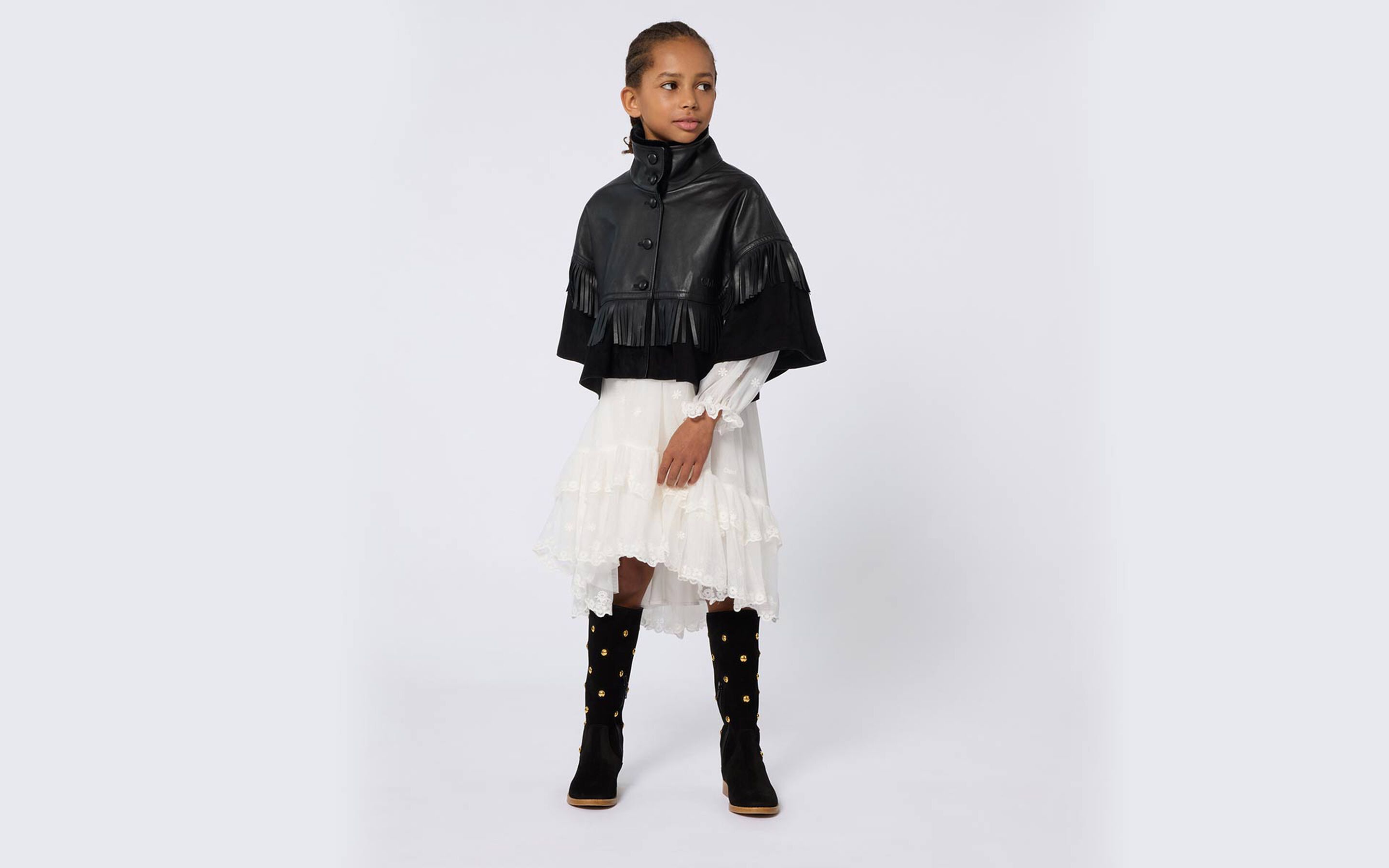 Les robes des marques de luxe sur Kids around