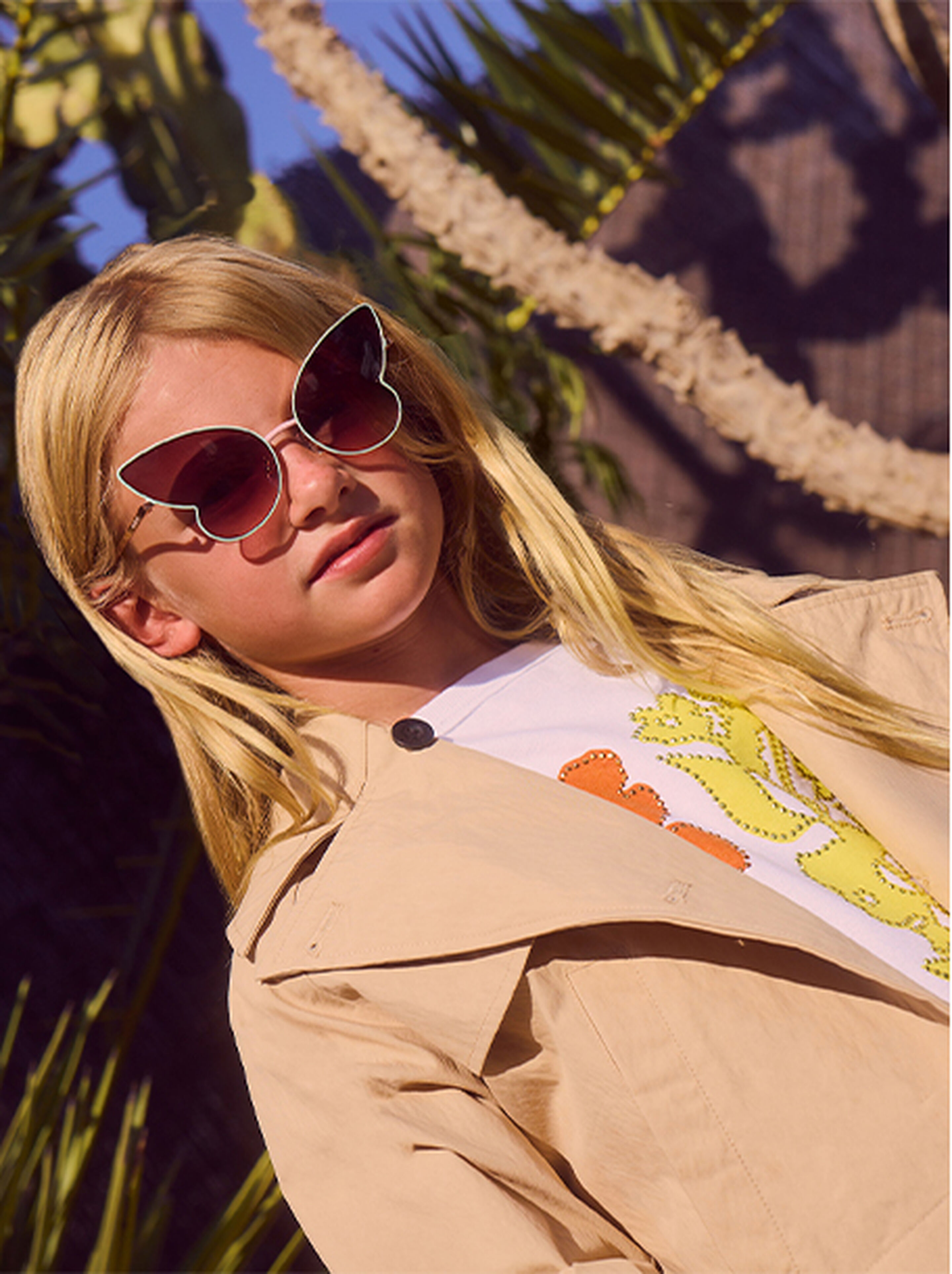 Look fille printemps styl&eacute; Kenzo &ndash; collection enfant Sun in Winter