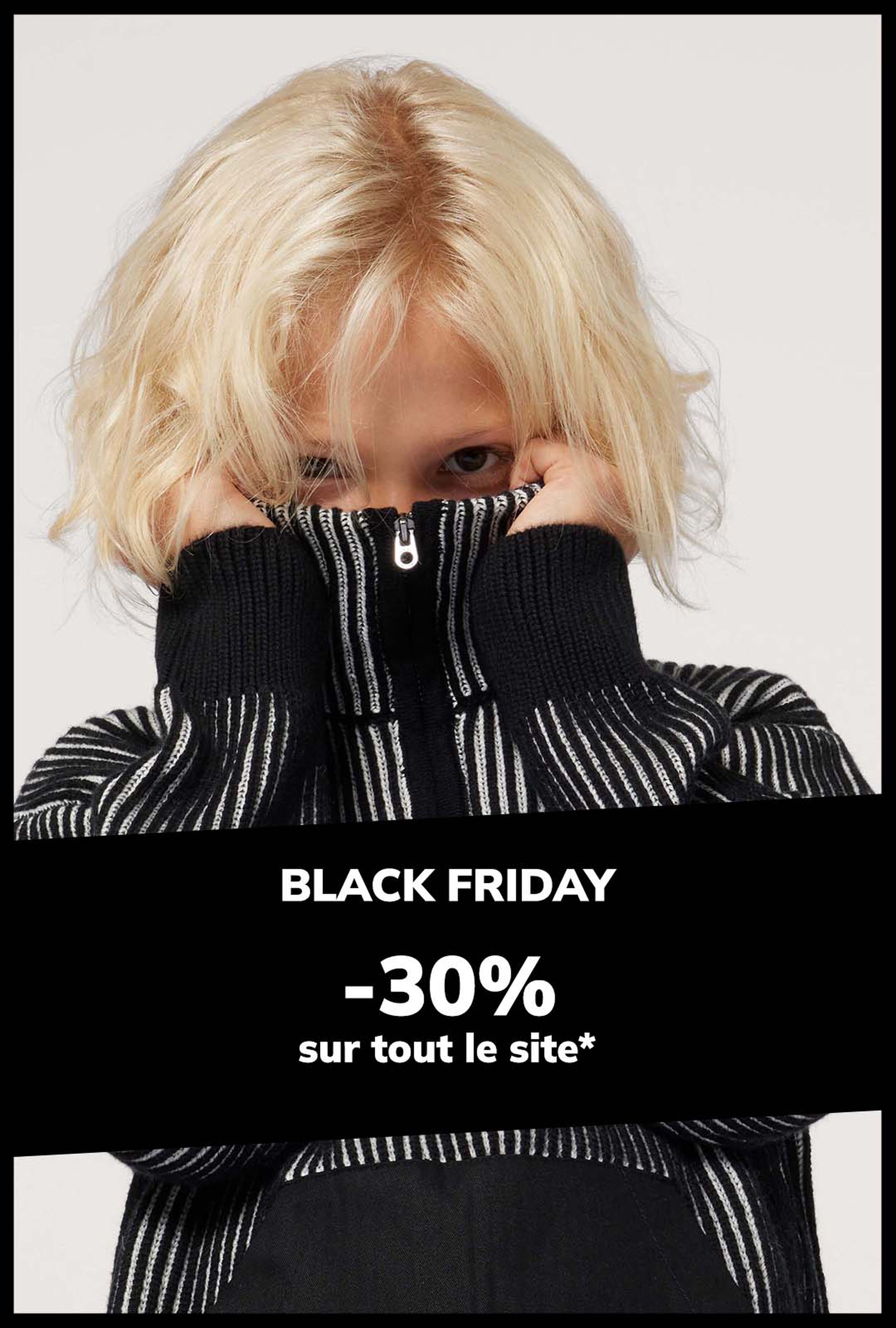 Connectez-vous à vous pour profiter de 30% sur une sélection de vêtements pour enfants et bébé