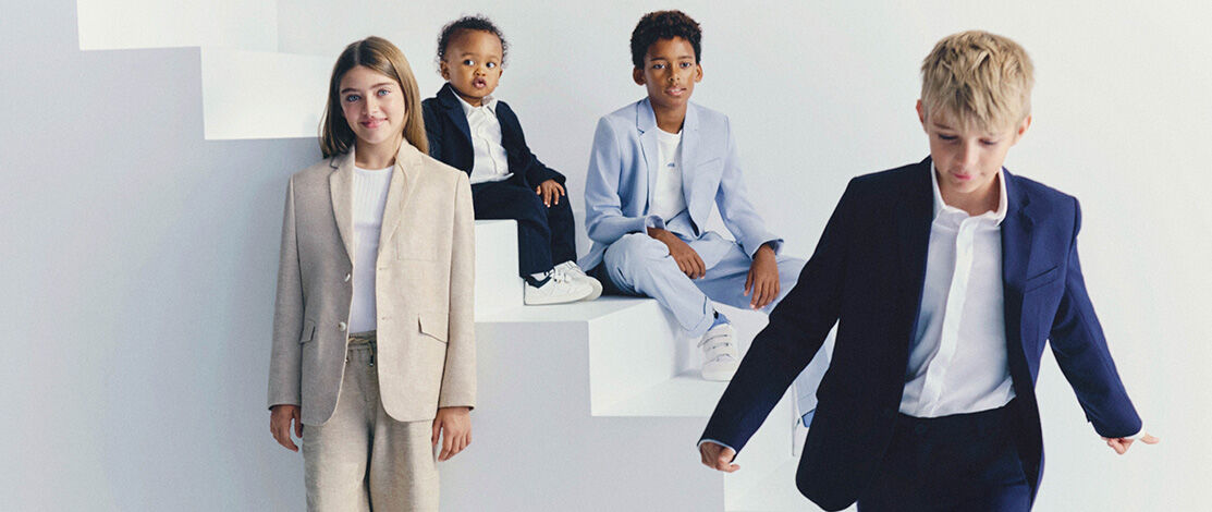vêtements pour enfants de la marque Hugo BOSS collection printemps été 2026
