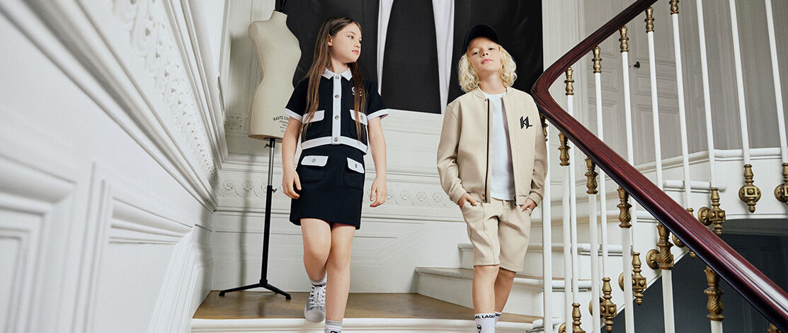 Children's clothing from the Karl Lagerfeld Kids brand, spring-summer 2026 collection