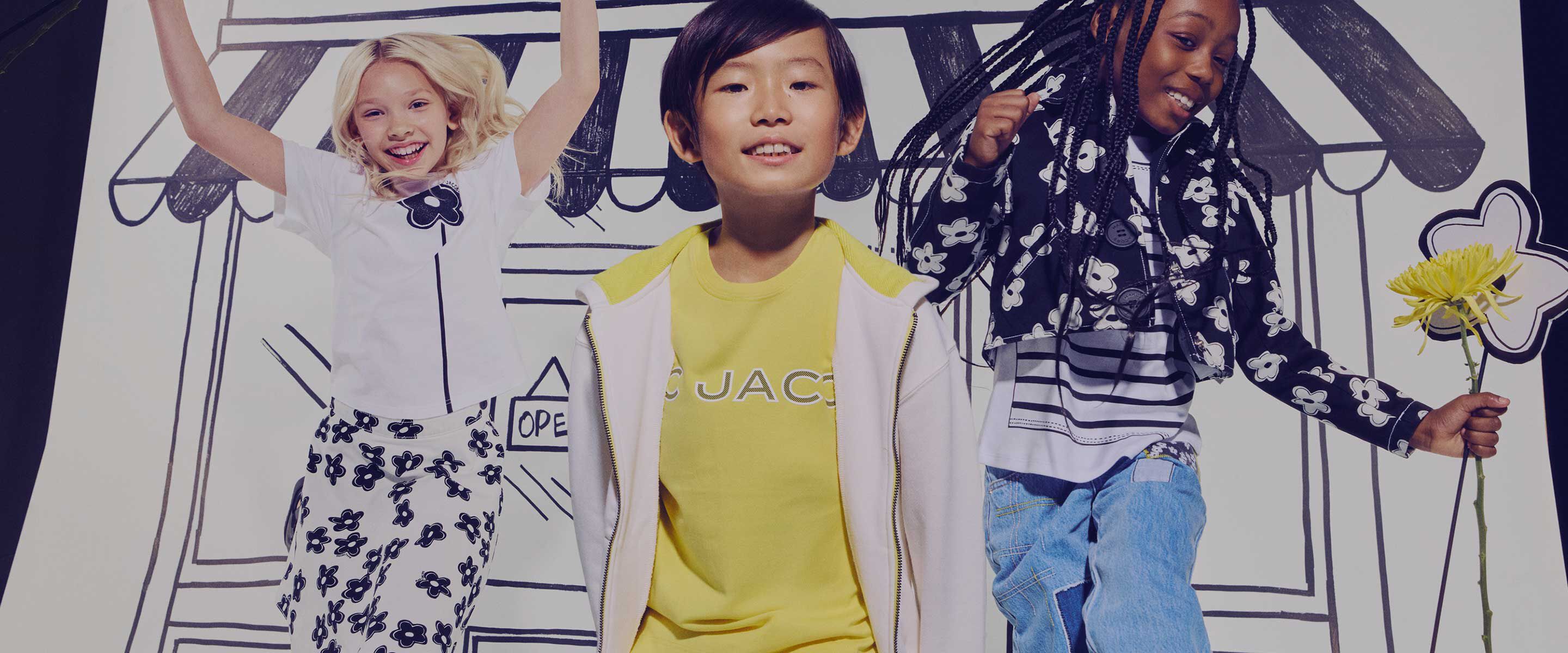 La collection été 2026 de la marque Marc Jacobs chez Kids around