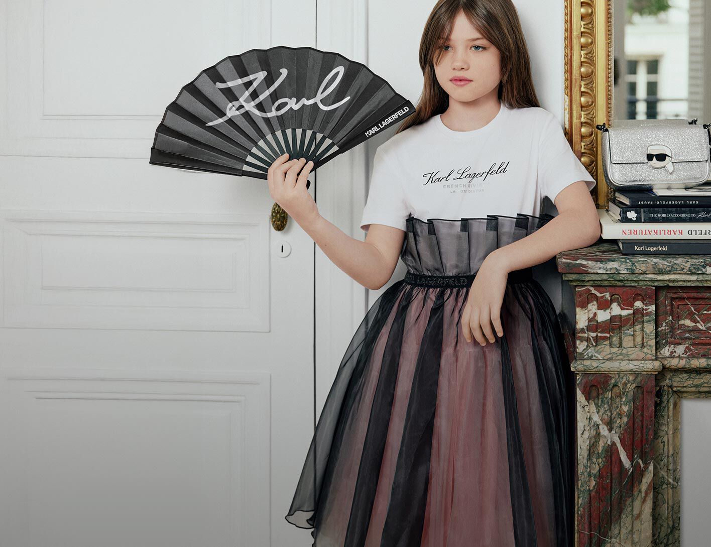 Les robes de la marque Karl Lagerfeld Kids chez Kids around