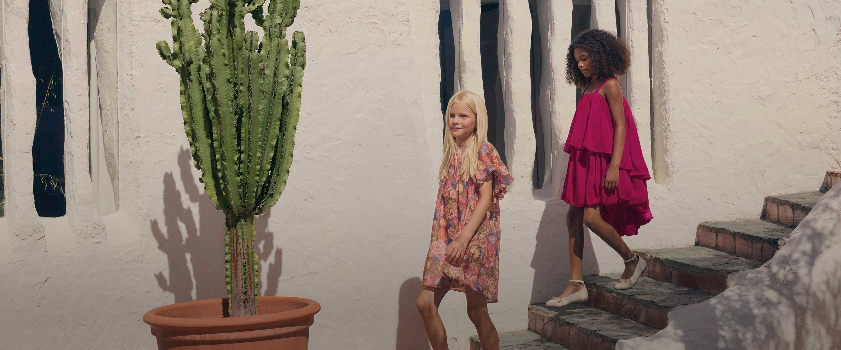 A coleção verão 2026 da marca de luxo Chloé Kids na Kids around