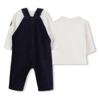 Ensemble salopette velours c&ocirc;tel&eacute; TIMBERLAND 
                    GARCON