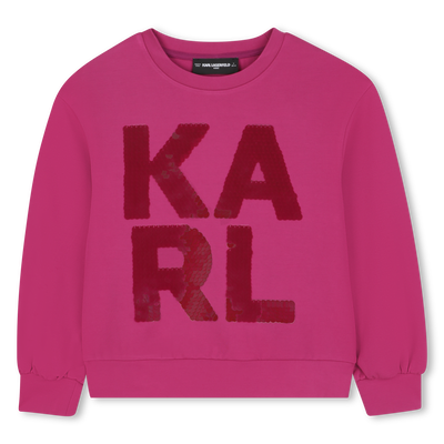 Sweat manches longues KARL LAGERFELD KIDS FILLE