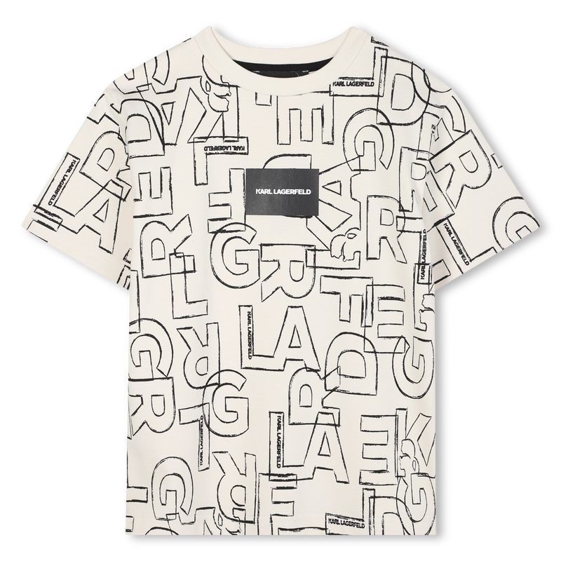 T-shirt à manches courtes KARL LAGERFELD KIDS 
                    GARCON