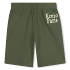 Bermuda en molleton KENZO KIDS 
                    GARCON