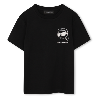 T-SHIRT MANCHES COURTES KARL LAGERFELD KIDS GARCON