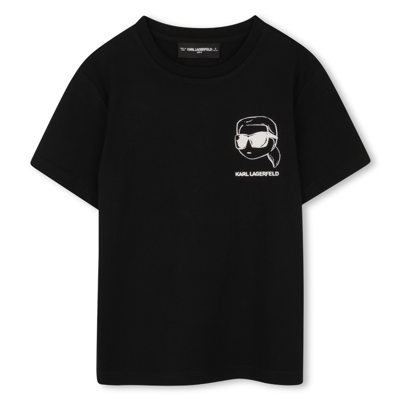 T-SHIRT MANCHES COURTES KARL LAGERFELD KIDS 
                        GARCON