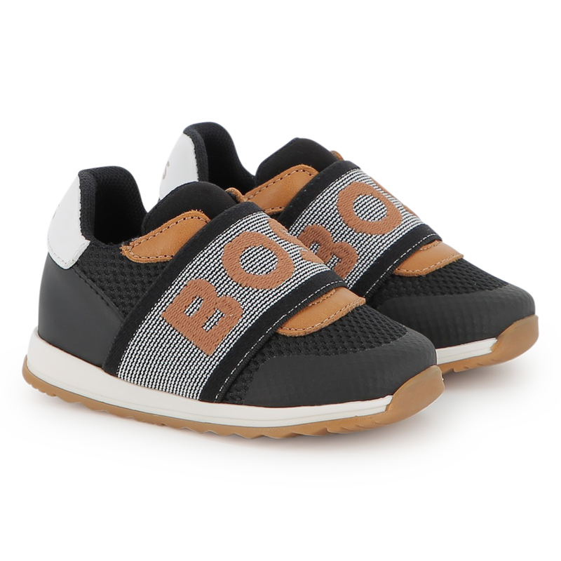 Baskets avec élastique siglé BOSS 
                    GARCON