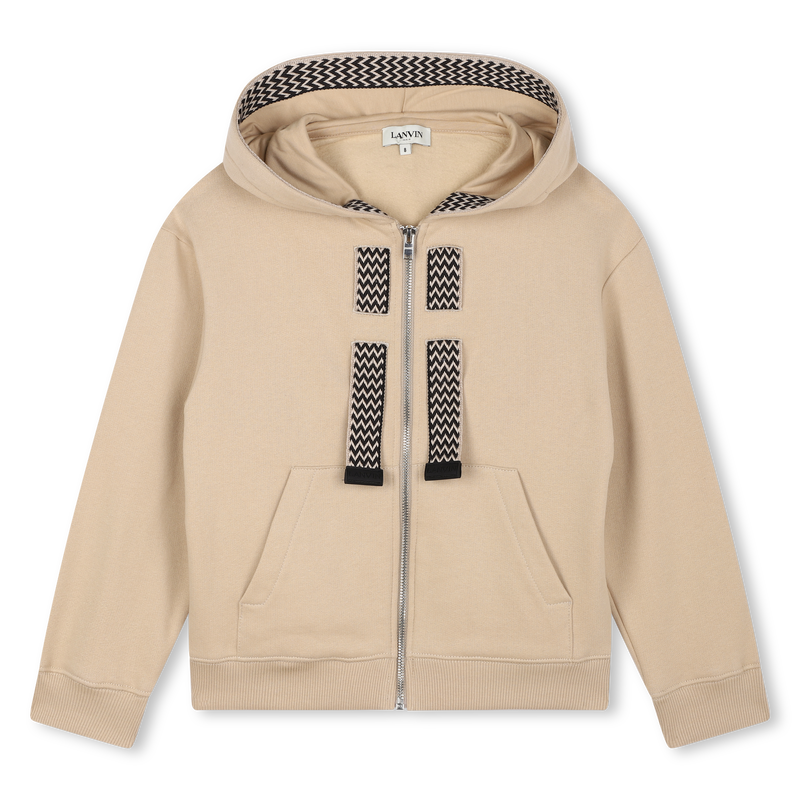 Sweat-shirt avec sigle brod&eacute; LANVIN 
                        GARCON