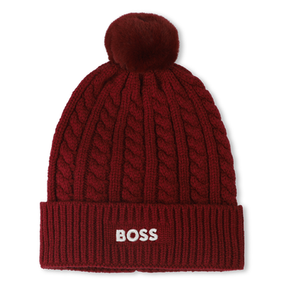 Bonnet tricot torsadé BOSS GARCON