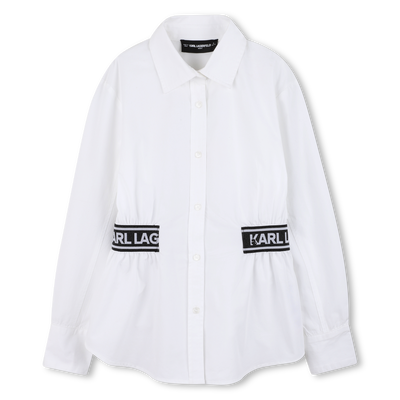 Chemise manches longues KARL LAGERFELD KIDS FILLE