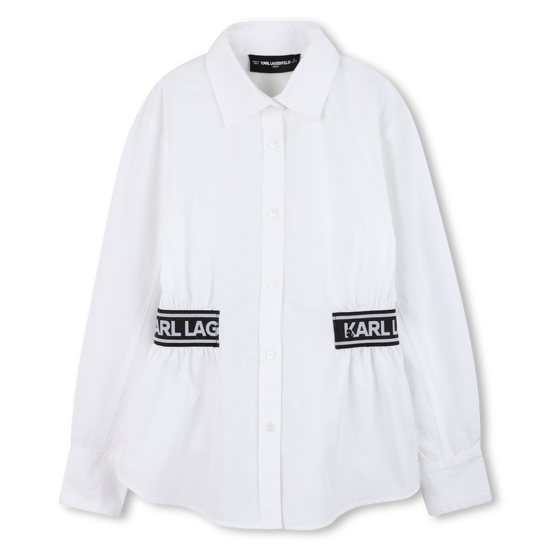 Chemise manches longues KARL LAGERFELD KIDS 
                    FILLE