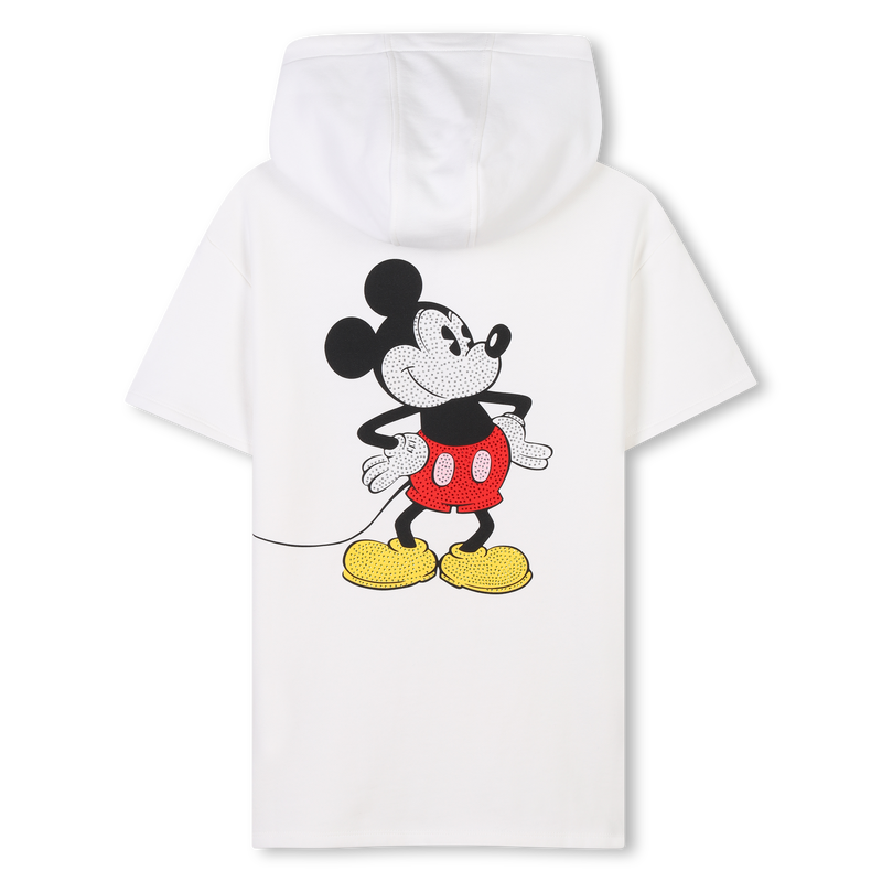 Robe à capuche en coton THE MARC JACOBS 
                    FILLE