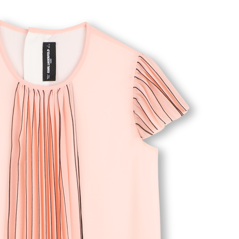 Robe manches courtes KARL LAGERFELD KIDS 
                        FILLE
