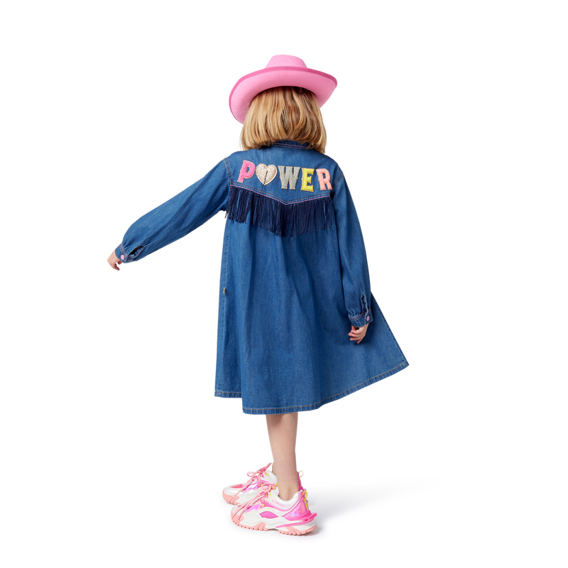 Chapeau western &agrave; pompons BILLIEBLUSH 
                        FILLE