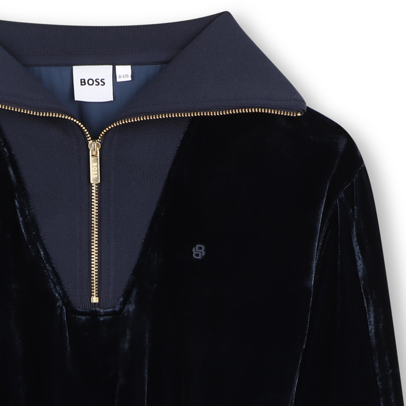 Robe en velours BOSS 
                        FILLE