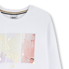 T-shirt &agrave; manches longues BOSS 
                    FILLE