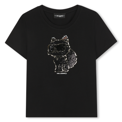 T-shirt à manches courtes KARL LAGERFELD KIDS FILLE