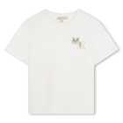 T-shirt manches courtes en jersey MICHAEL KORS 
                    FILLE