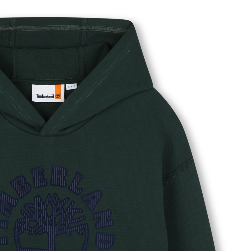 Sweat-shirt à capuche en molleton TIMBERLAND 
                    GARCON