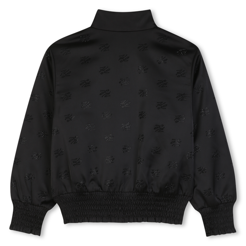 Cardigan en satin KARL LAGERFELD KIDS 
                        FILLE