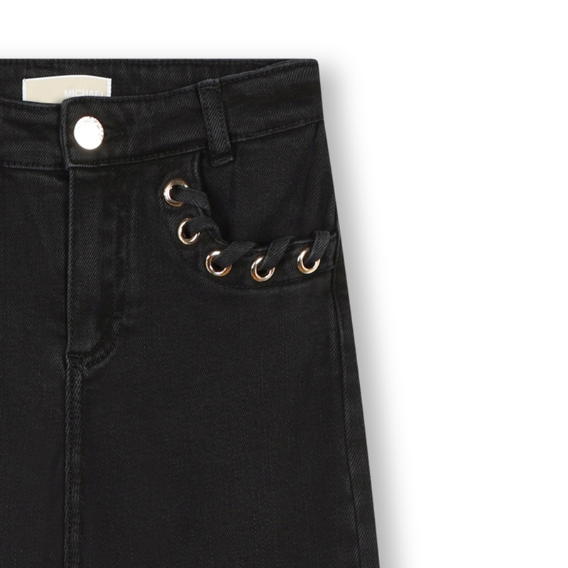 Jean ample à oeillets MICHAEL KORS 
                    FILLE