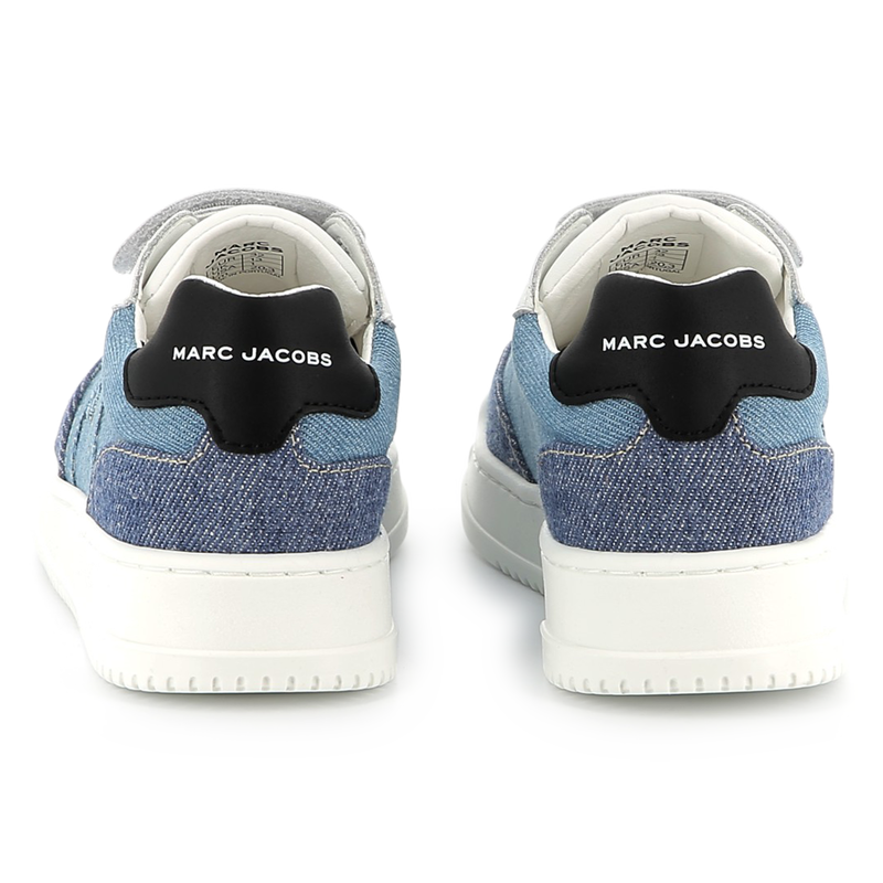 Baskets en cuir à fermeture par bandes auto aggrip THE MARC JACOBS 
                    GARCON