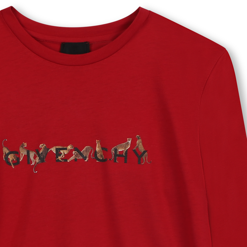 T-shirt &agrave; manches longues GIVENCHY 
                        FILLE