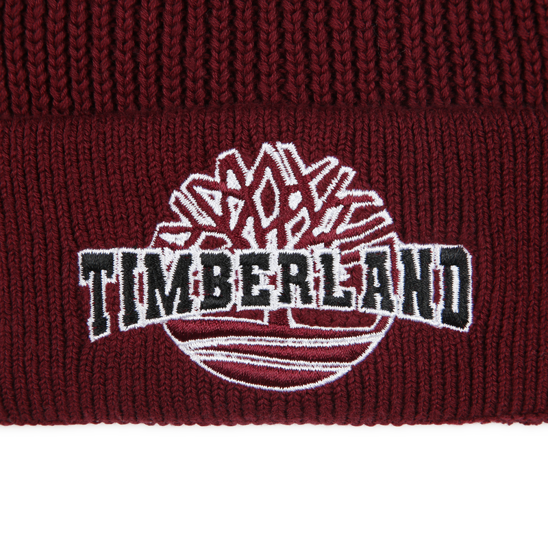 Bonnet brod&eacute; en tricot TIMBERLAND 
                        GARCON