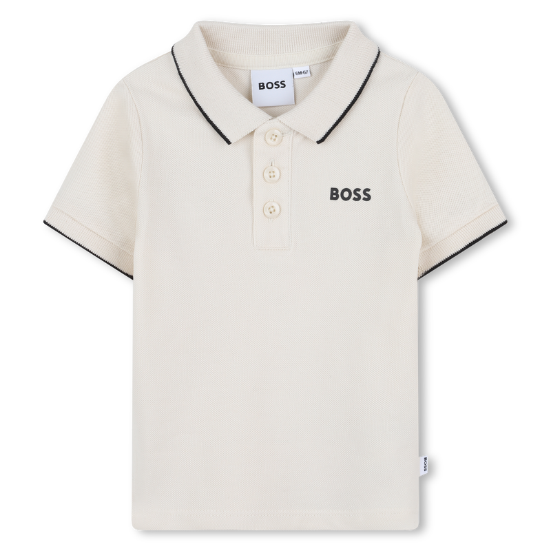 Polo à manches courtes BOSS 
                    GARCON