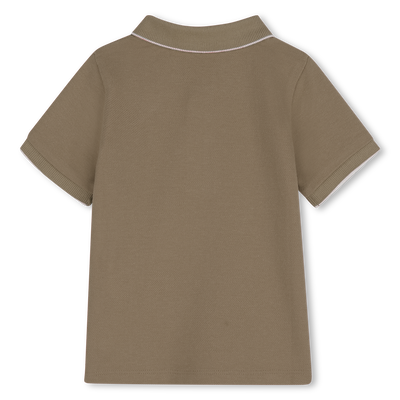 POLO MANCHES COURTES BOSS GARCON