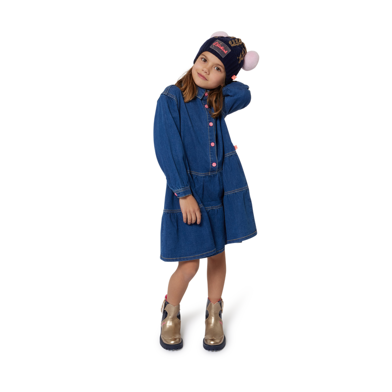 Robe en denim à col chemise BILLIEBLUSH 
                    FILLE