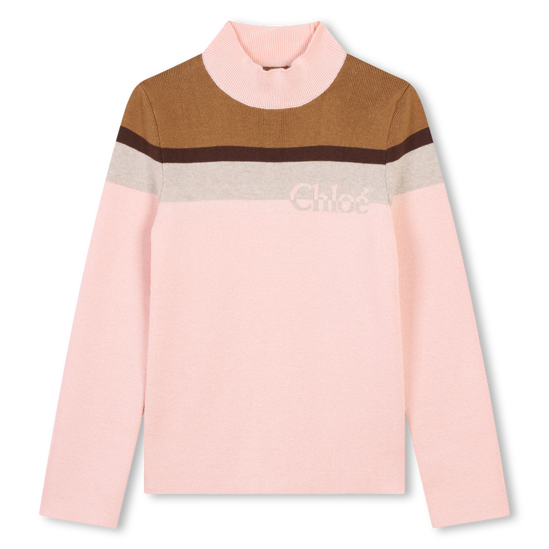Pull col chemin&eacute;e CHLOE 
                        FILLE