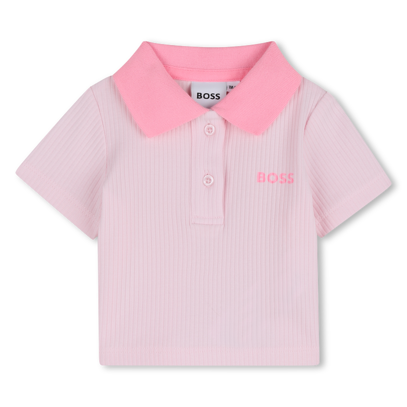 ENSEMBLE POLO + SHORT BOSS 
                        FILLE