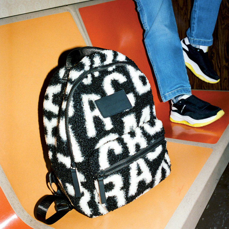 Baskets en cuir de vachette à élastiques THE MARC JACOBS 
                    UNISEXE