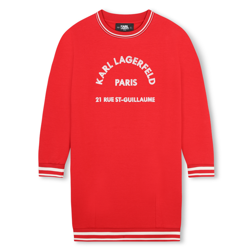 Robe à manches longues KARL LAGERFELD KIDS 
                    FILLE