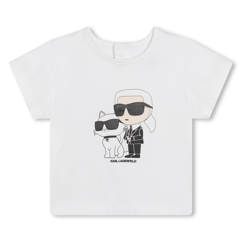 Ensemble T-shirt et legging KARL LAGERFELD KIDS 
                    FILLE