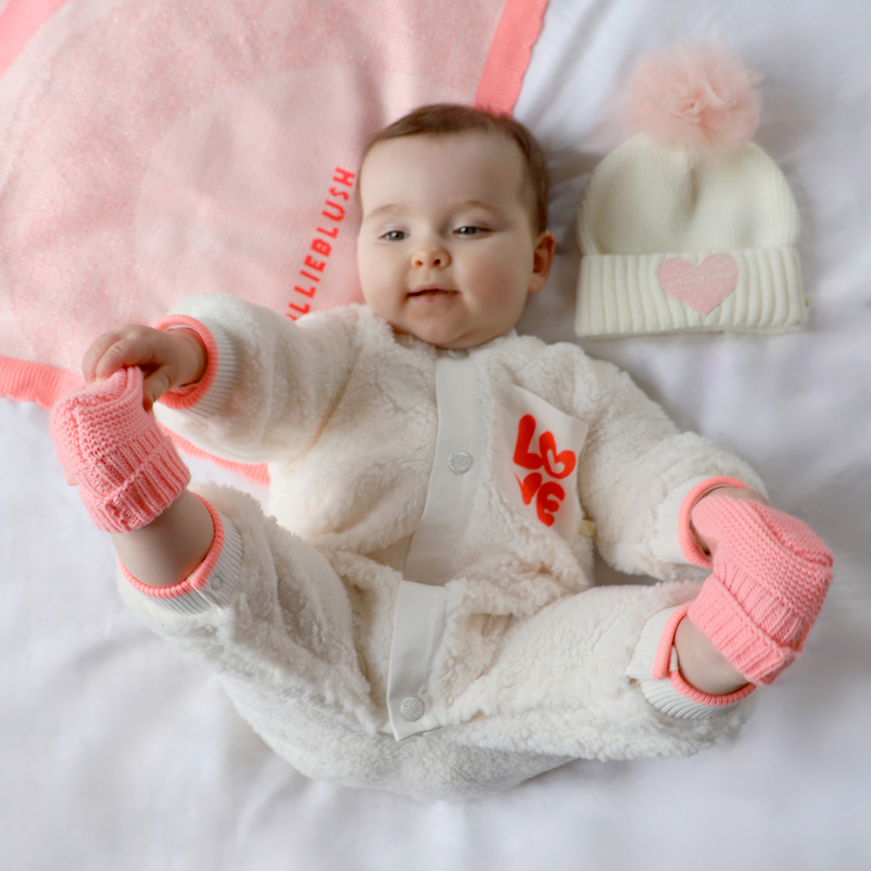 Bonnet tricot à pompon BILLIEBLUSH 
                    FILLE