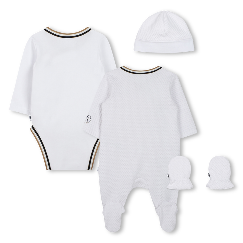 Ensemble naissance 4 pièces BOSS 
                    UNISEXE