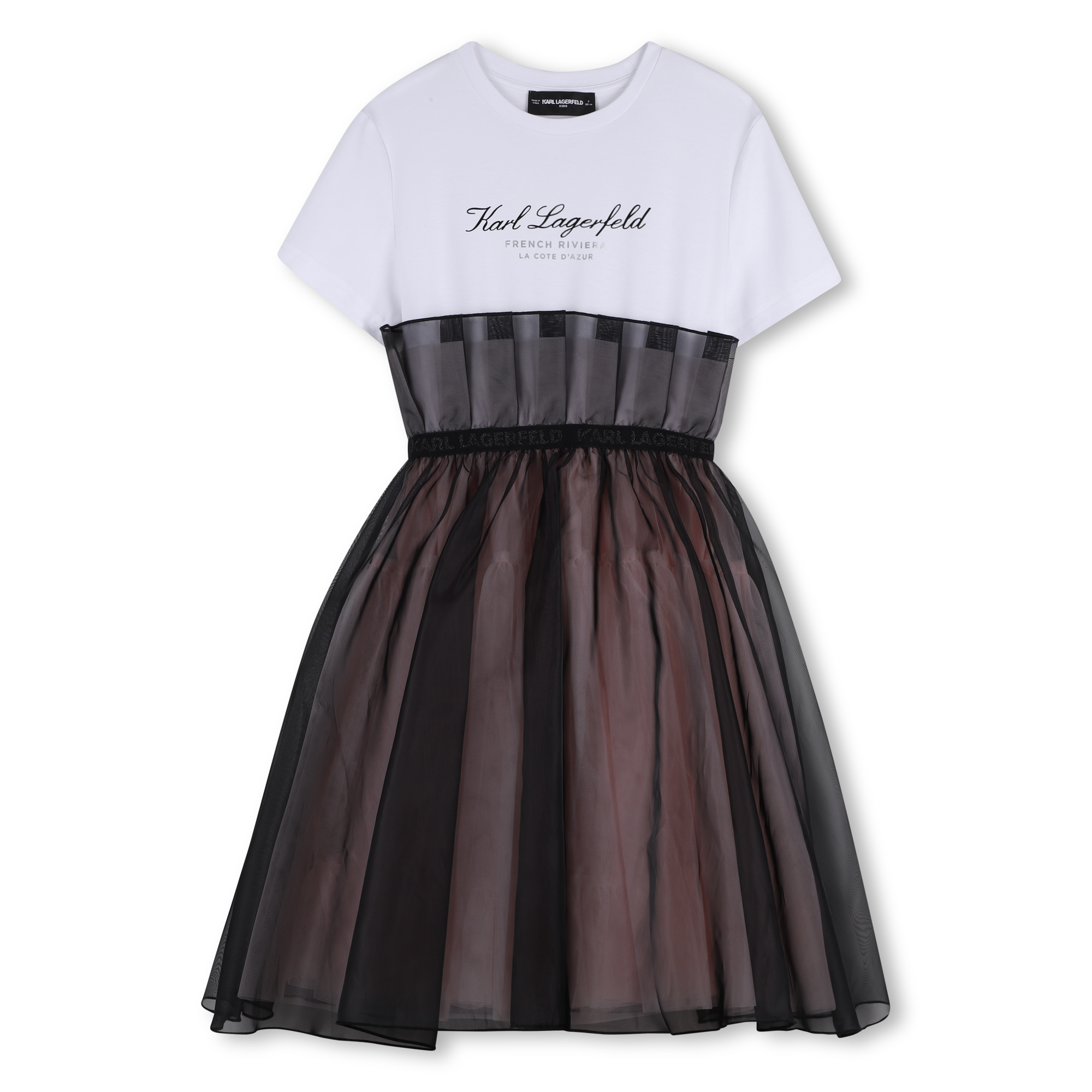 Robe de cérémonie manches courtes