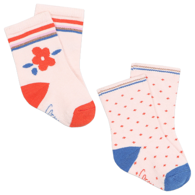 Chaussettes montantes à motifs CARREMENT BEAU FILLE
