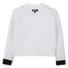 Pull r&eacute;versible en tricot DKNY 
                    FILLE
