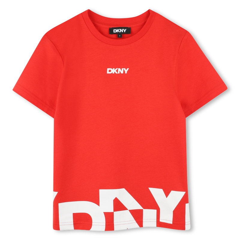 T-shirt ample en coton DKNY 
                        GARCON